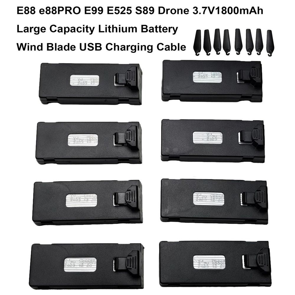Black Lithium Battery 3.7V1800 - огляд і ціна Eachine Drone E010